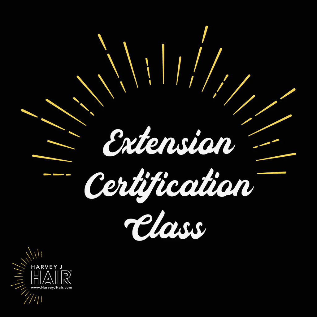 Harvey J Hair Extension Certification Classes